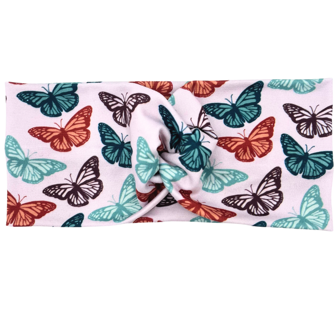 Butterflies - Light Purple Headband