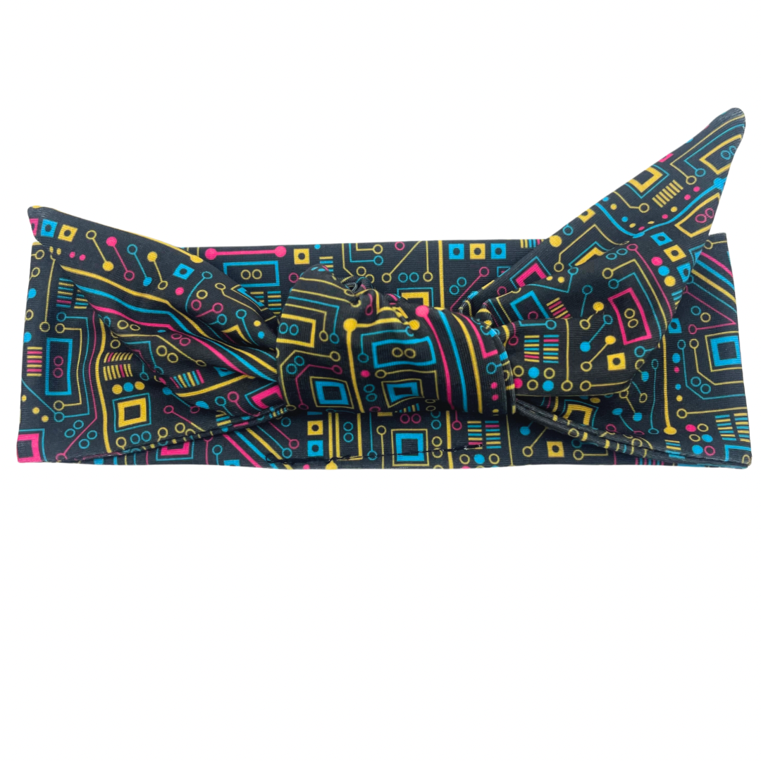 Computer Board Adjustable Tie Headband