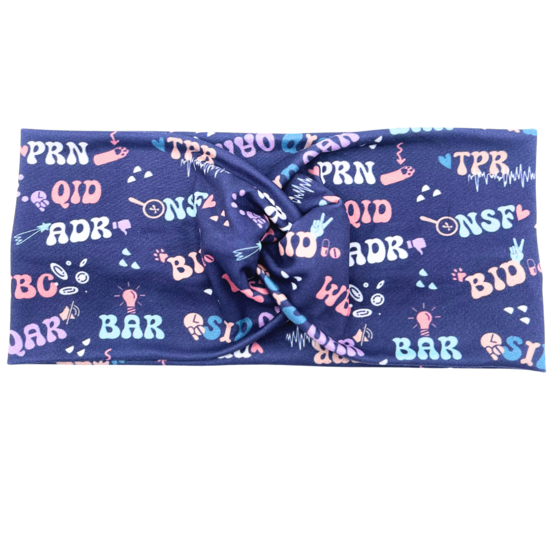 Vet Abbreviations Headband