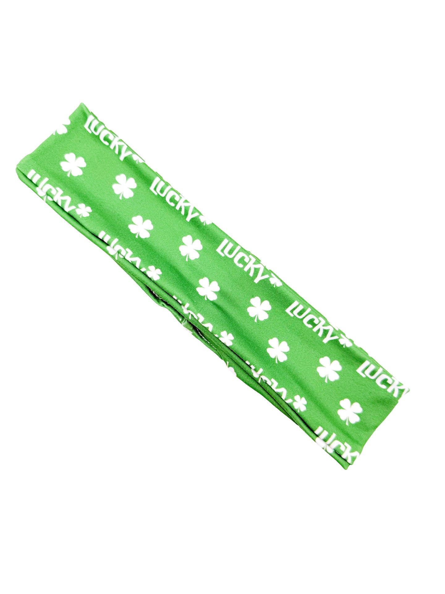 Lucky Clover - Green Athletic Headband