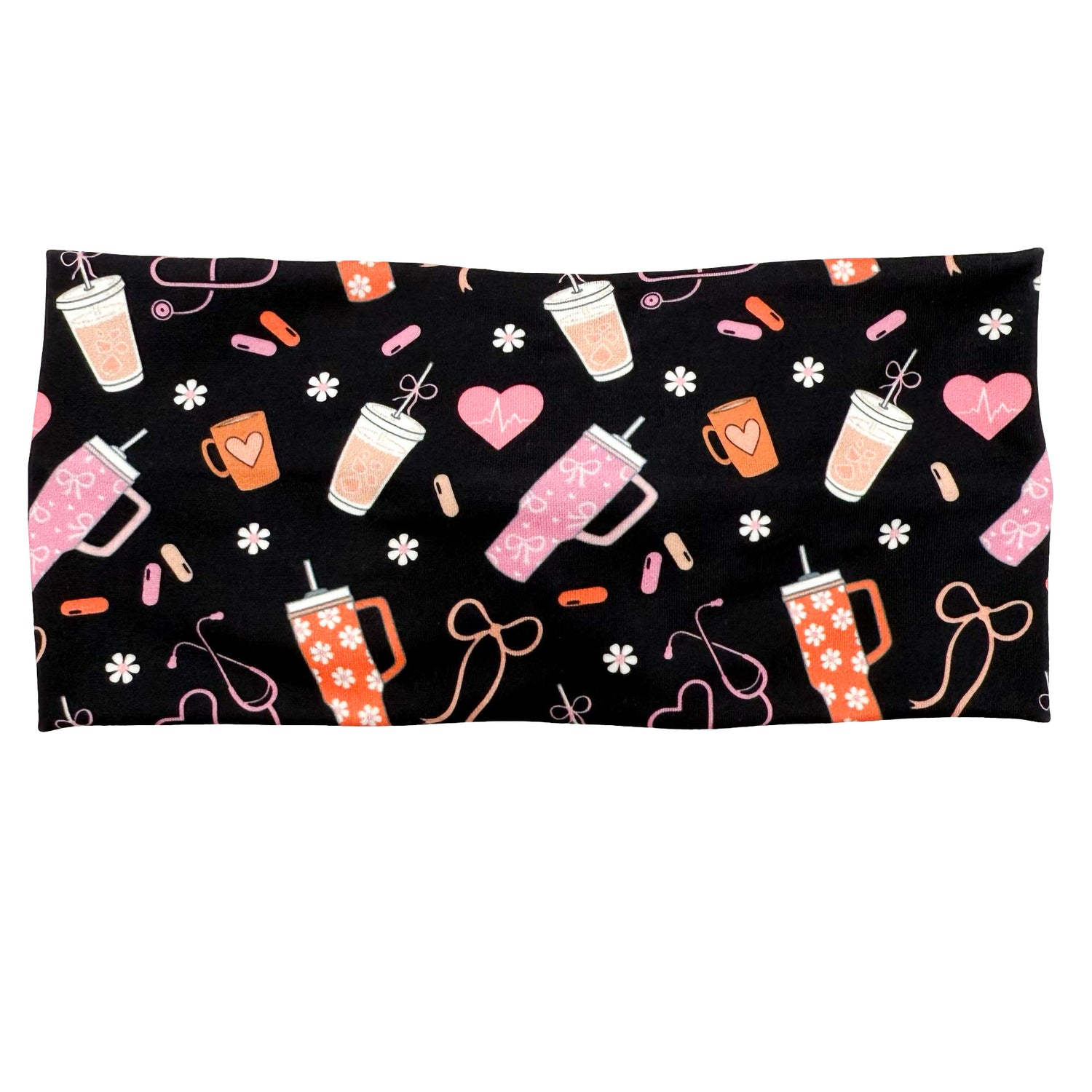 Girly Girl Nurse Necessities - Black Headband