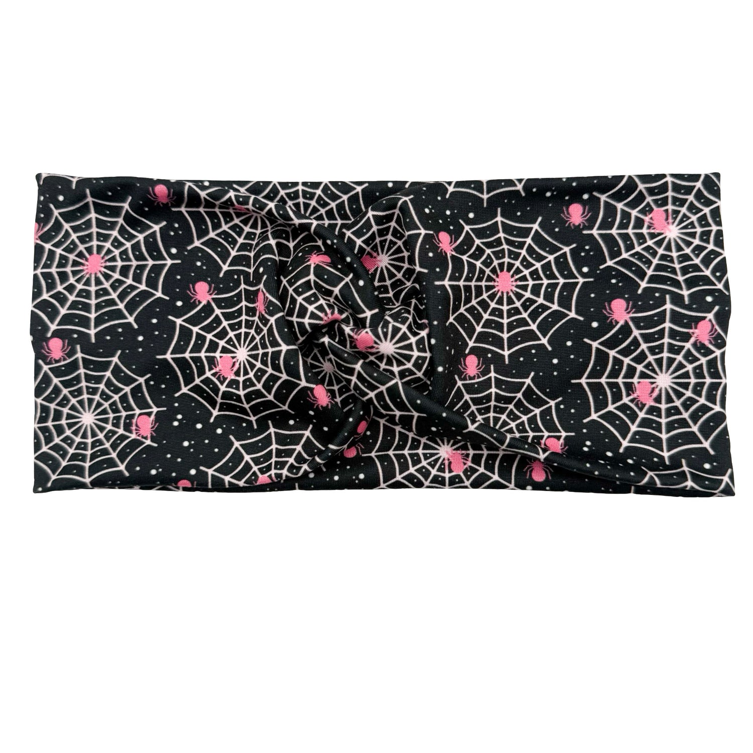 *Limited Edition* Pink Spiders &amp; Webs Headband