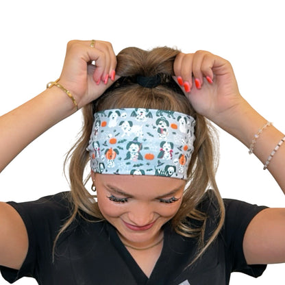 *Limited Edition* Halloween Dogs - Gray Headband
