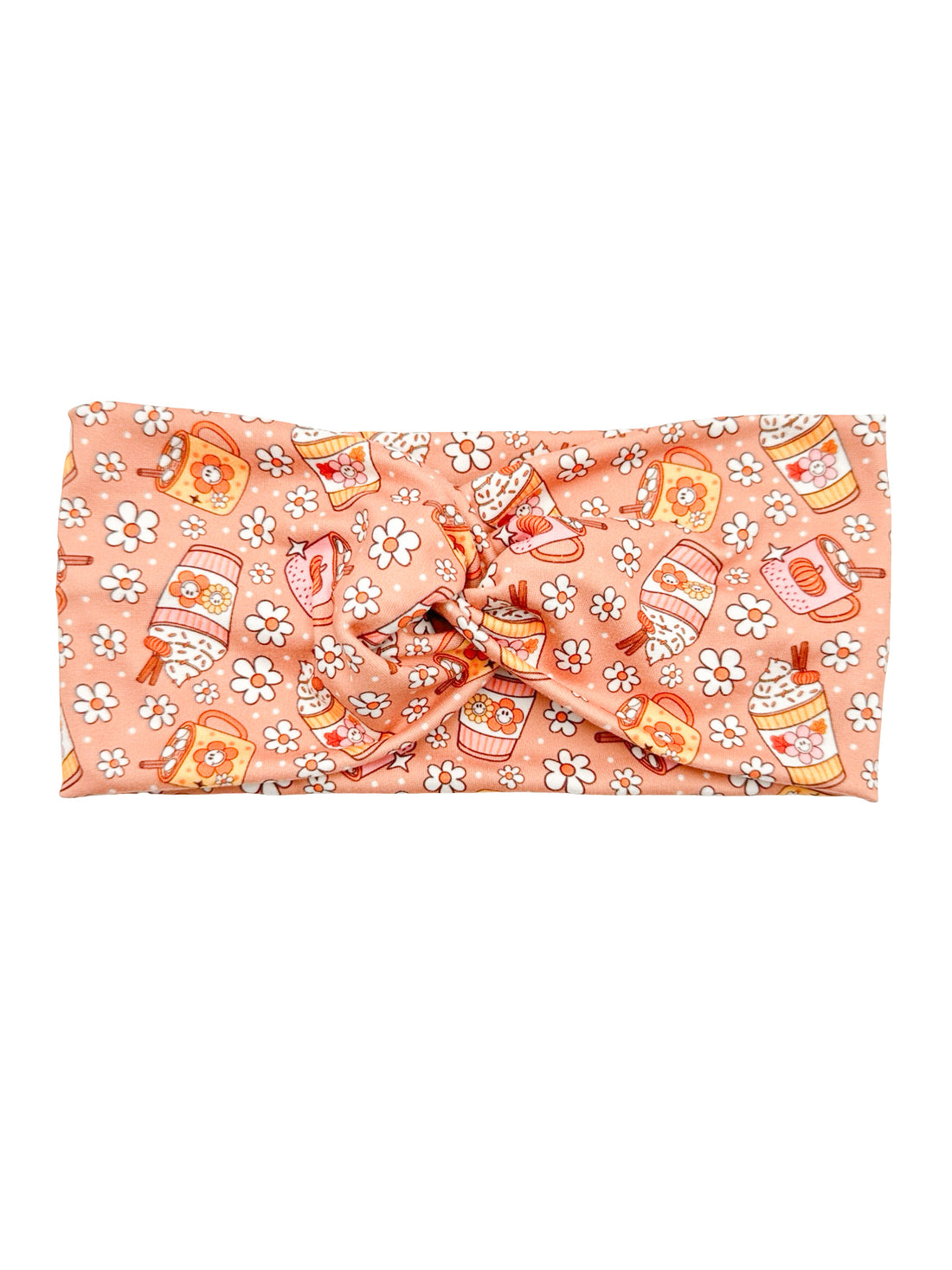 * Limited Edition* Pumpkin Spice Floral Headband