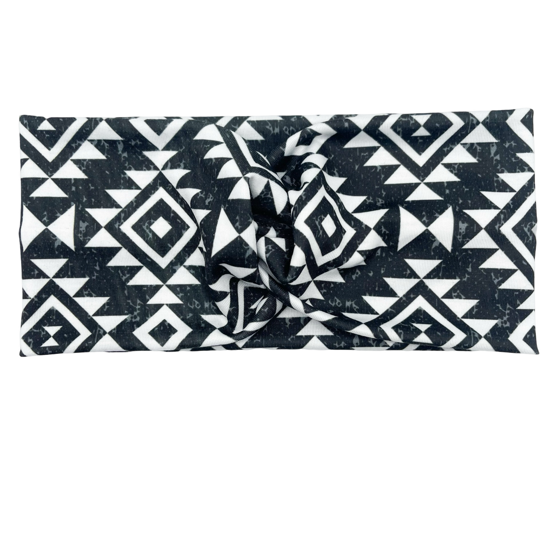 Black & White Aztec Headband