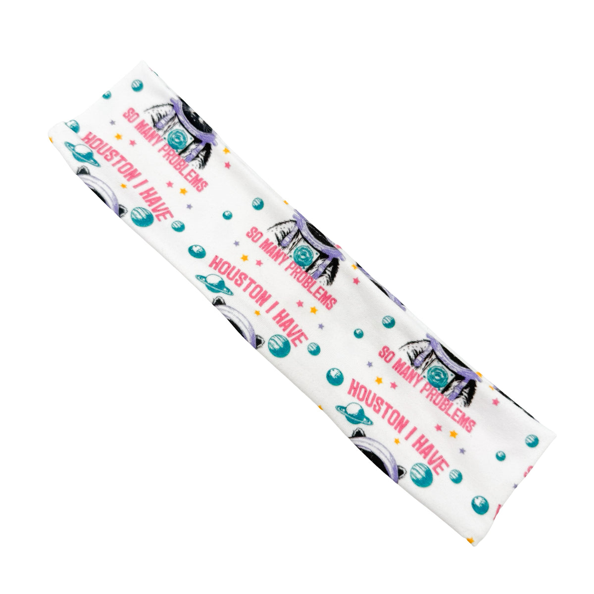 Houston I Have So Many Problems Athletic Headband