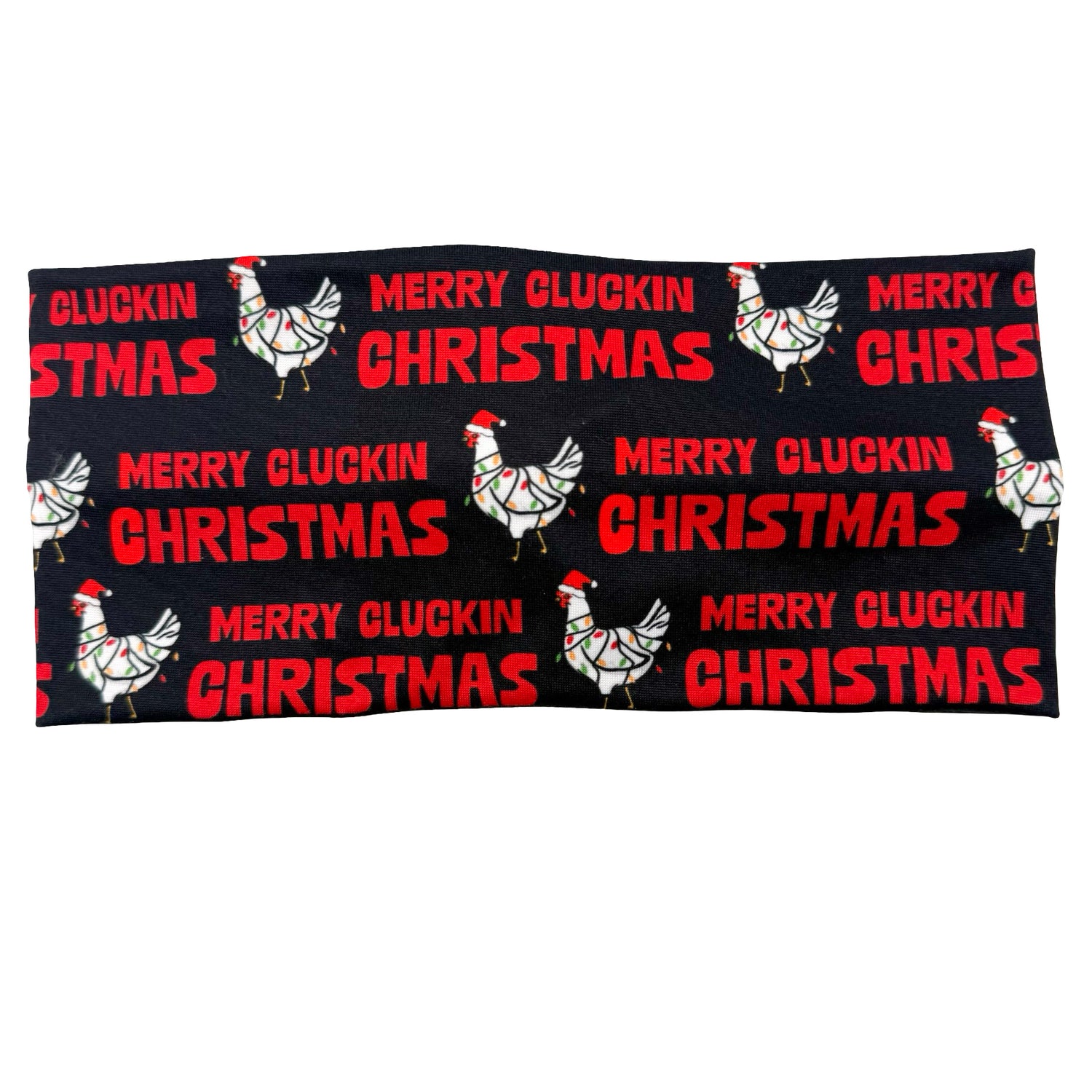 *Limited Edition* Merry Cluckin Christmas Headband