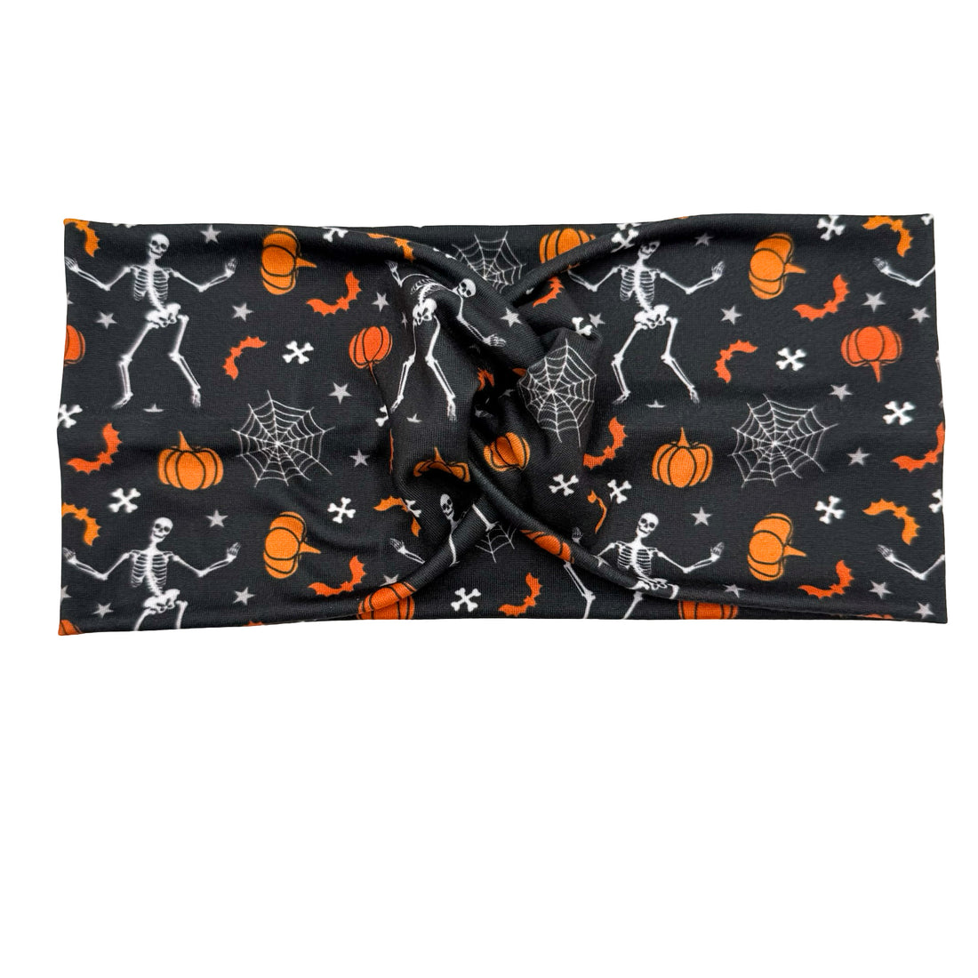 Fall Skeletons - Gray Headband