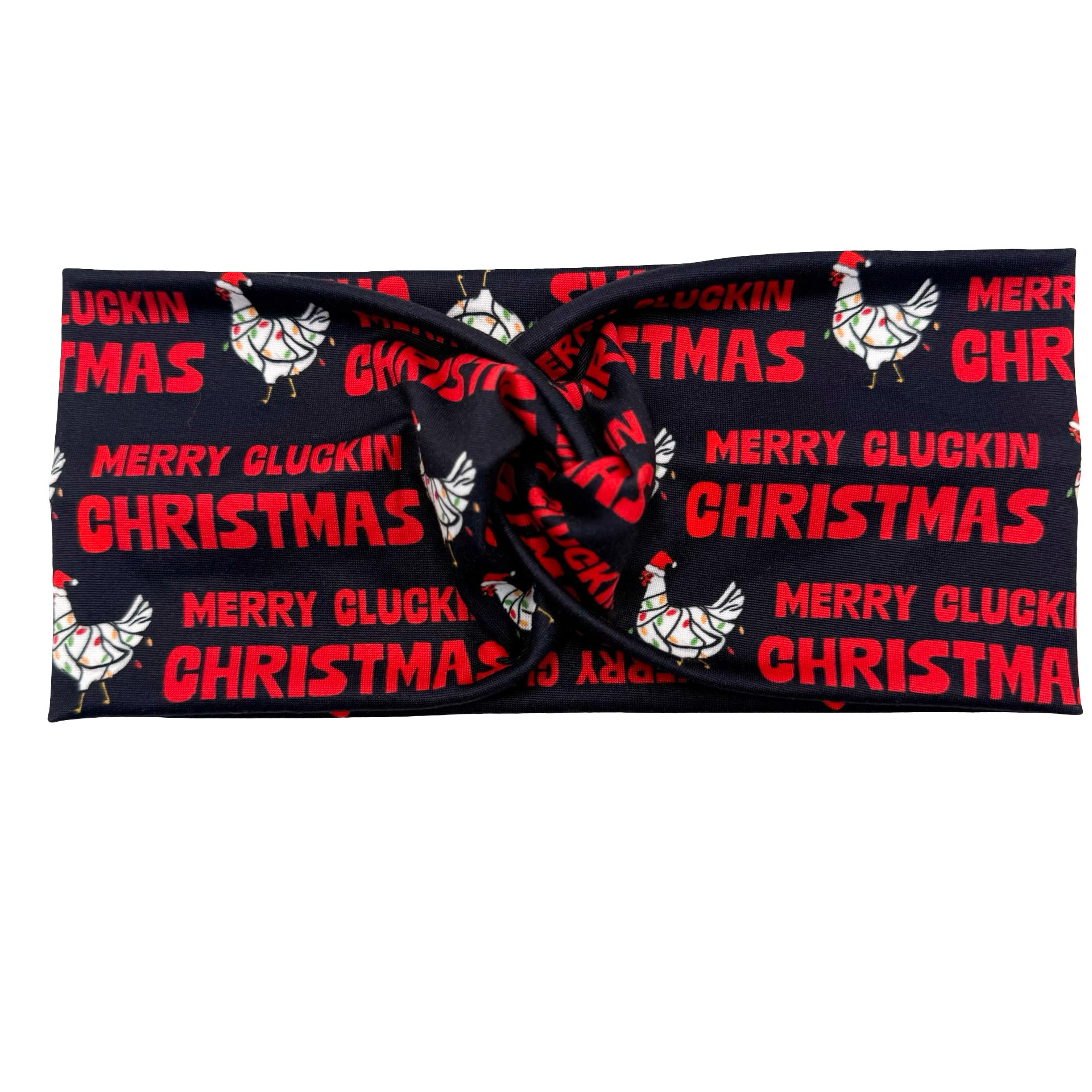 *Limited Edition* Merry Cluckin Christmas Headband