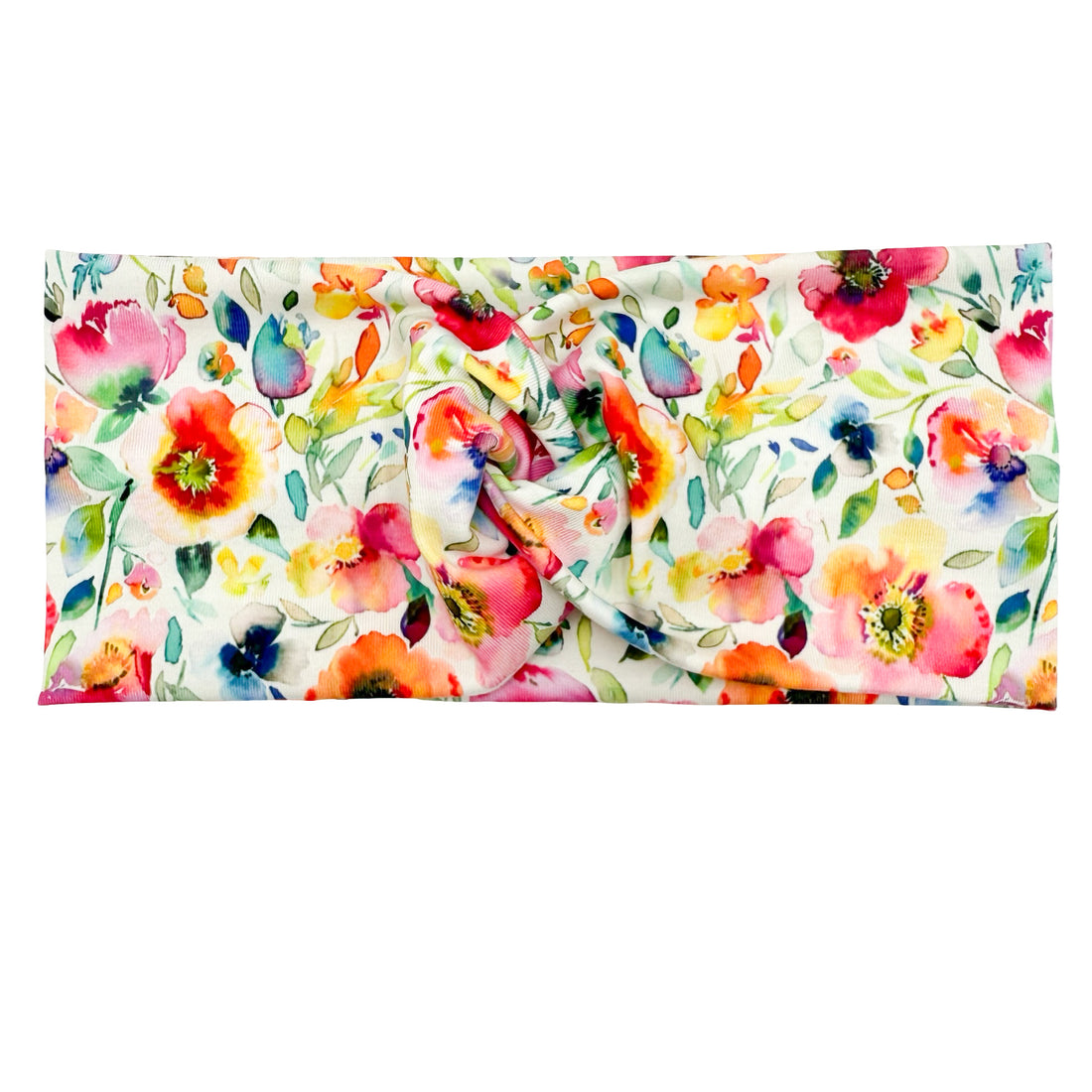 Watercolor Spring Florals Headband