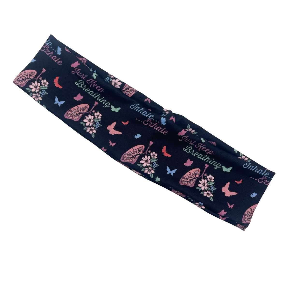 Just Keep Breathing Athletic Headband