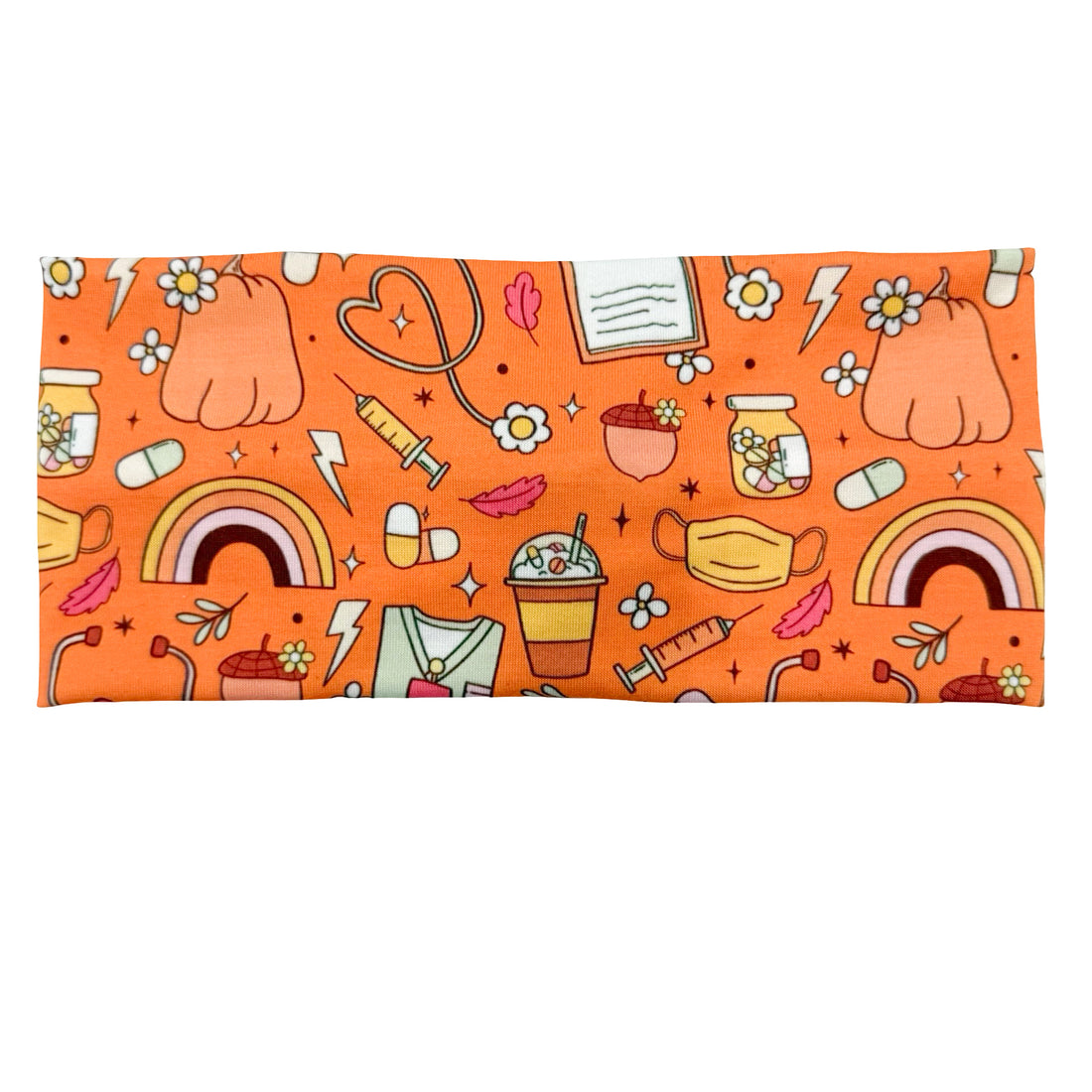 Fall Nurse Essentials - Orange Headband