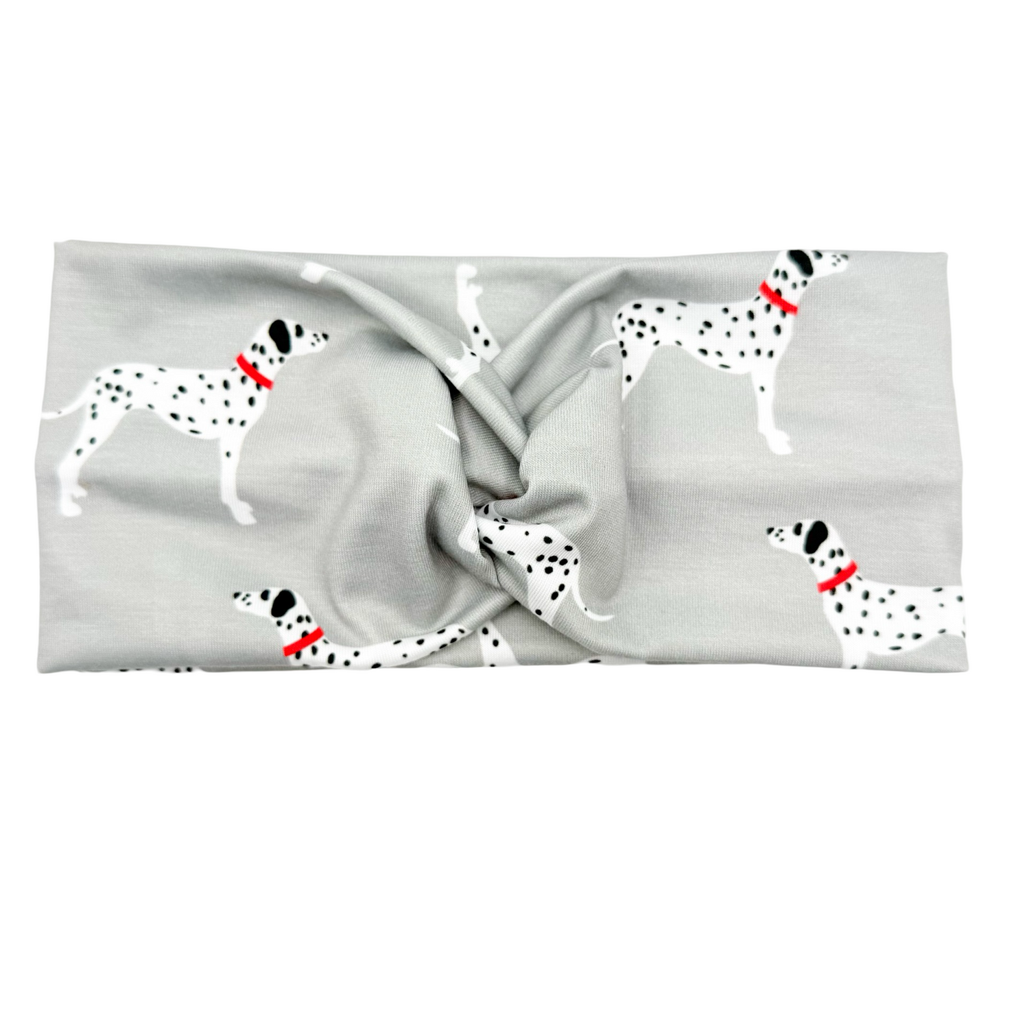 Dalmatian - Gray Headband