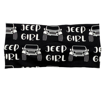 Jeep Girl - Black Headband