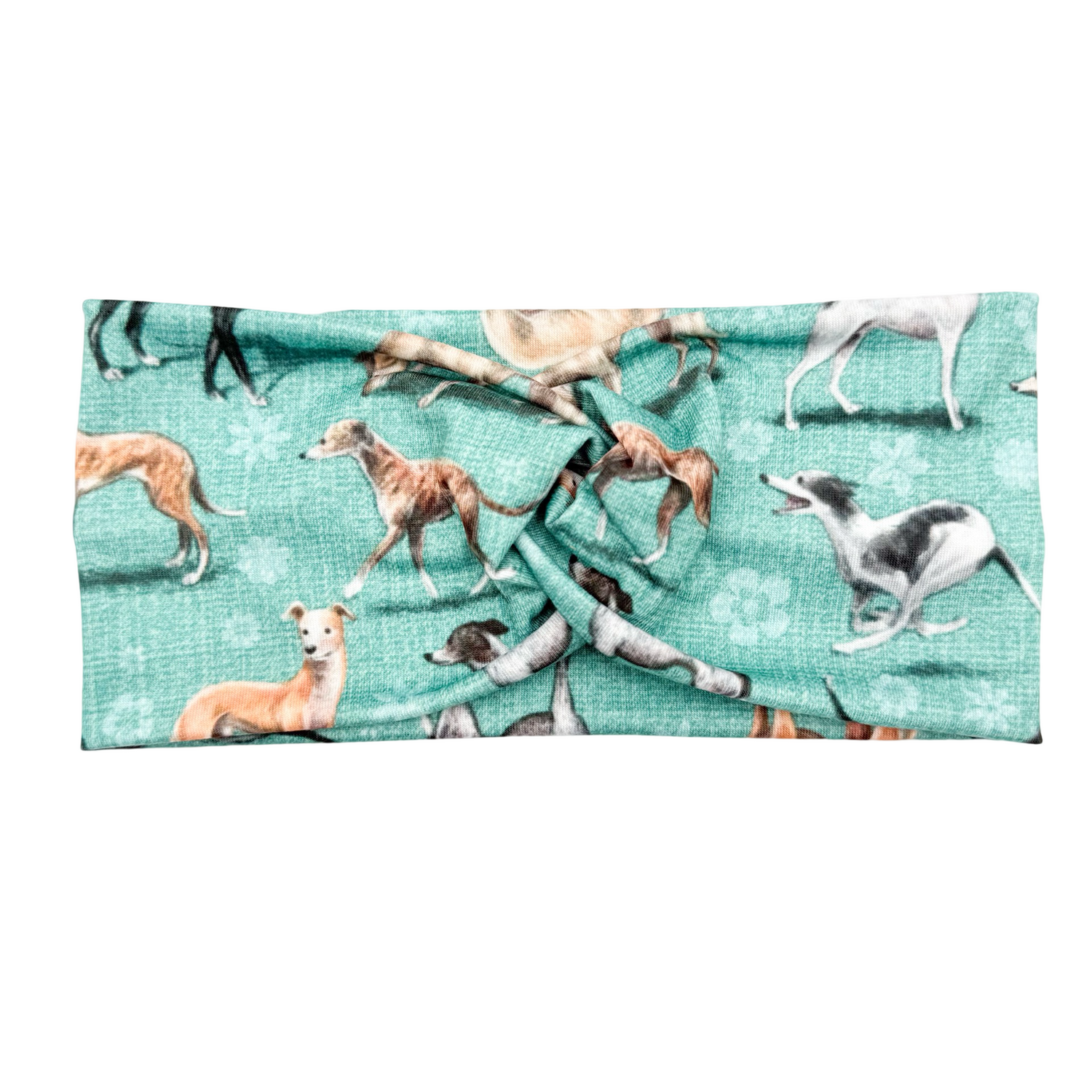 Greyhound/Whippets Floral Headband