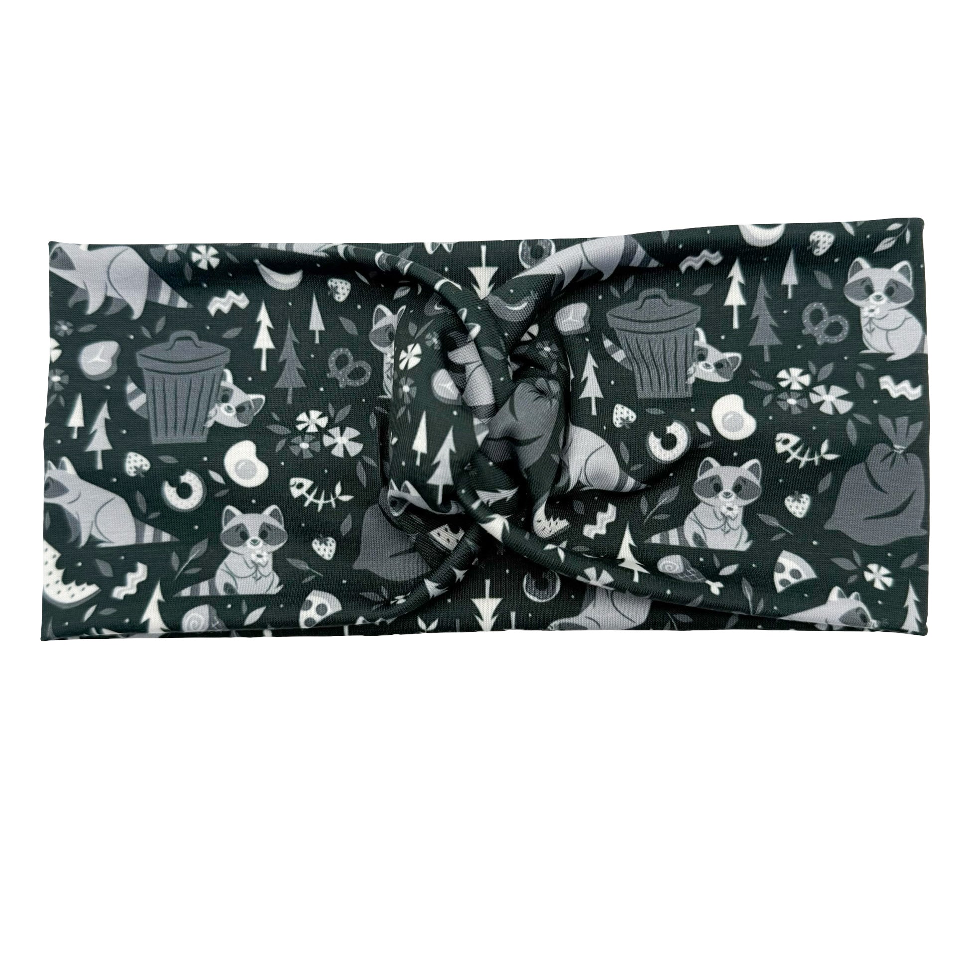 Trash Panda - Black Headband