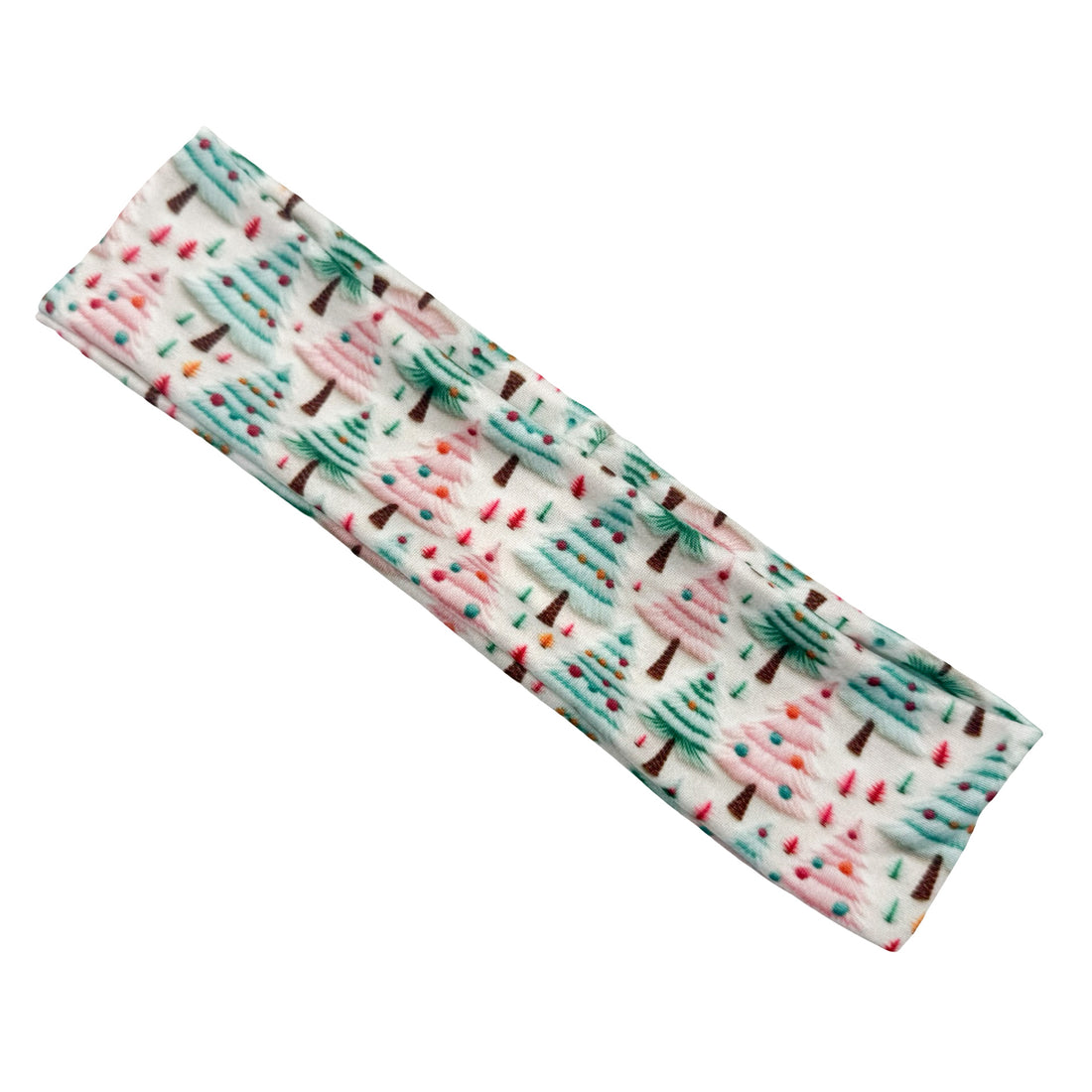 *Limited Edition* Peppermint Christmas Trees Athletic Headband
