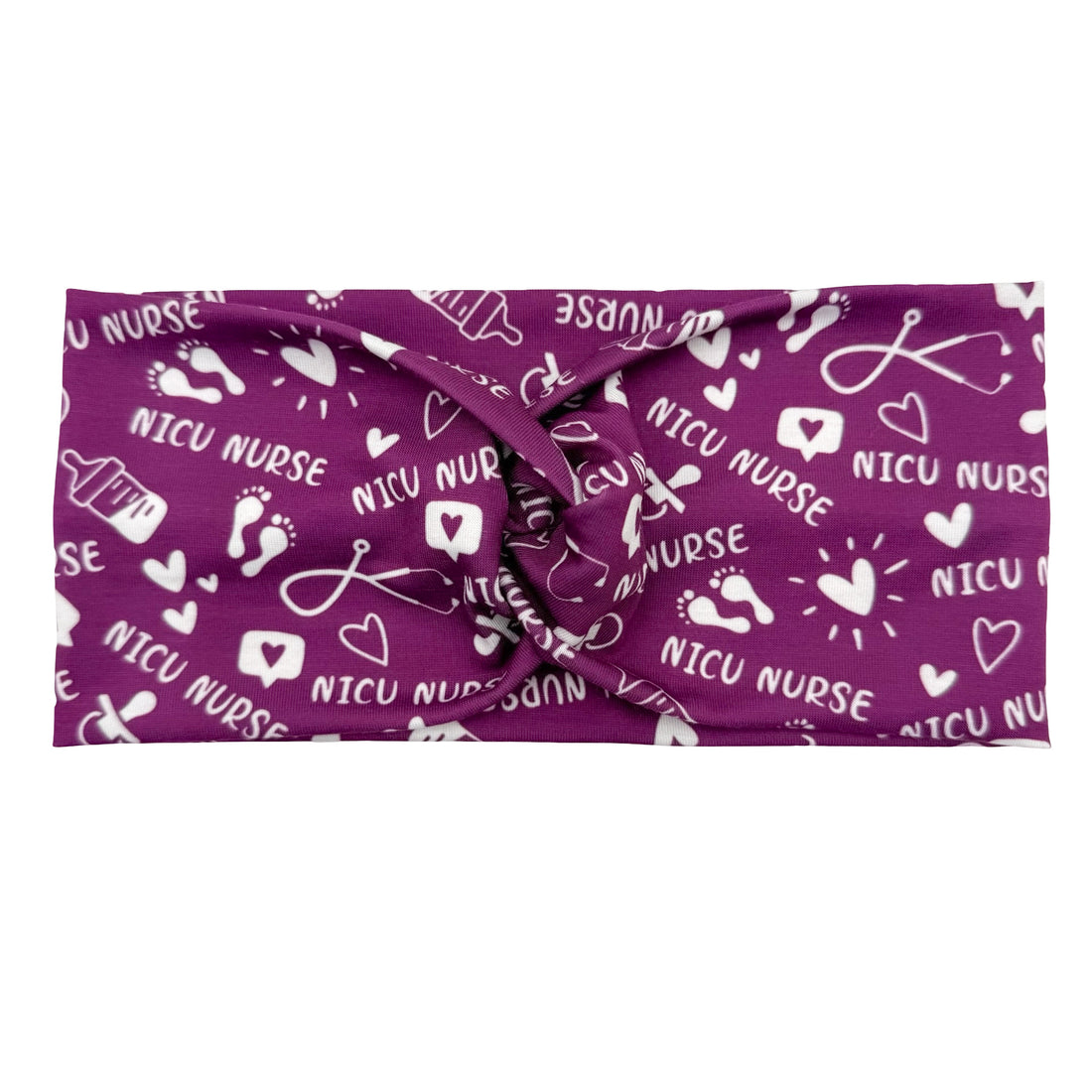 Nicu Nurse - Plum Headband