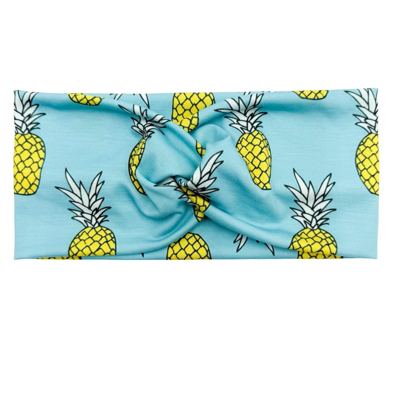 Pineapple - Blue Headband