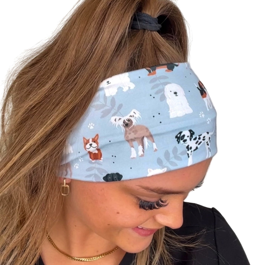 All The Dogs - Gray Headband