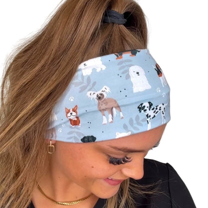 All The Dogs - Gray Headband