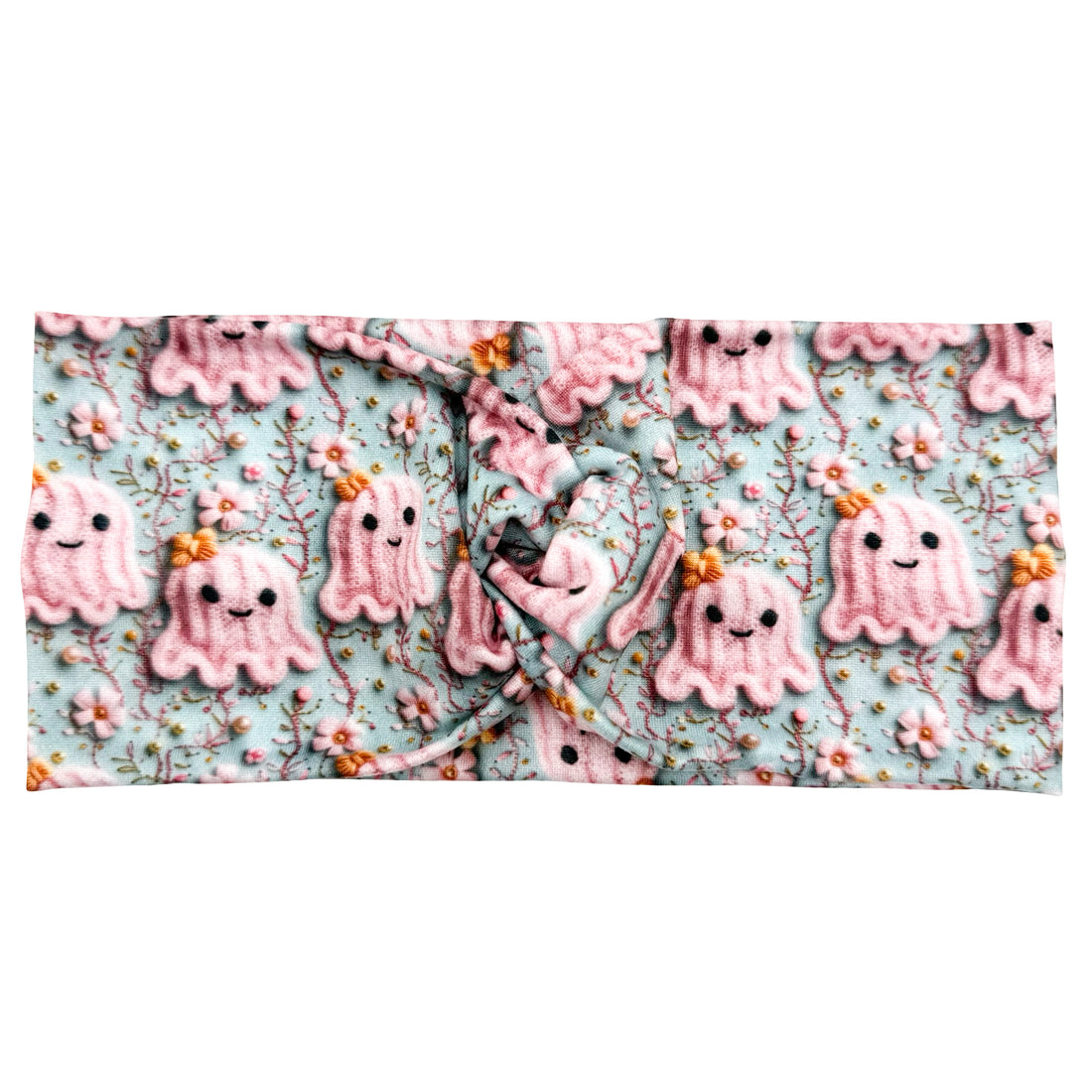 *Limited Edition* Pink Crotchet Ghost Headband