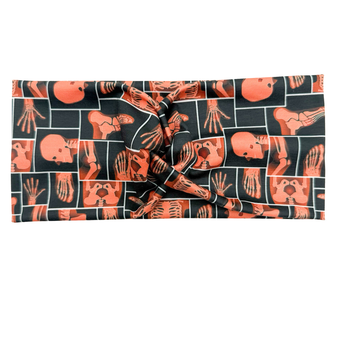 X-Ray Images - Orange &amp; Black Headband