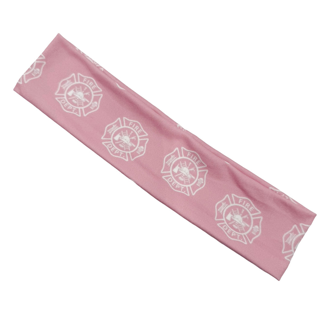 Fire Dept. - Pink Athletic Headband