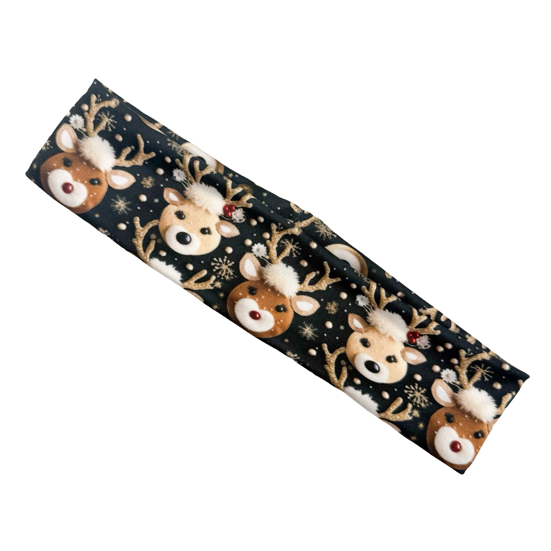 *Limited Edition* Jolly Reindeer Athletic Headband