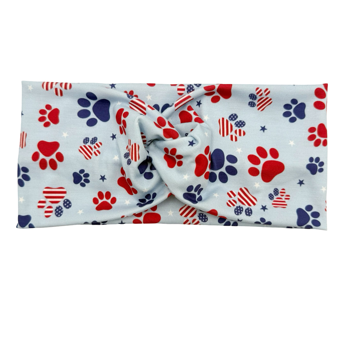 Stars &amp; Stripes Paw Print Headband