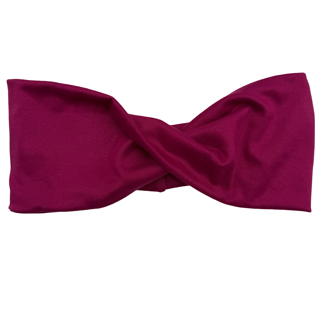 Burgundy Twisted Headband