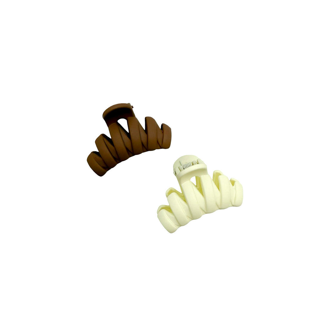 Mini Squiggly Hair Claw Set of Two