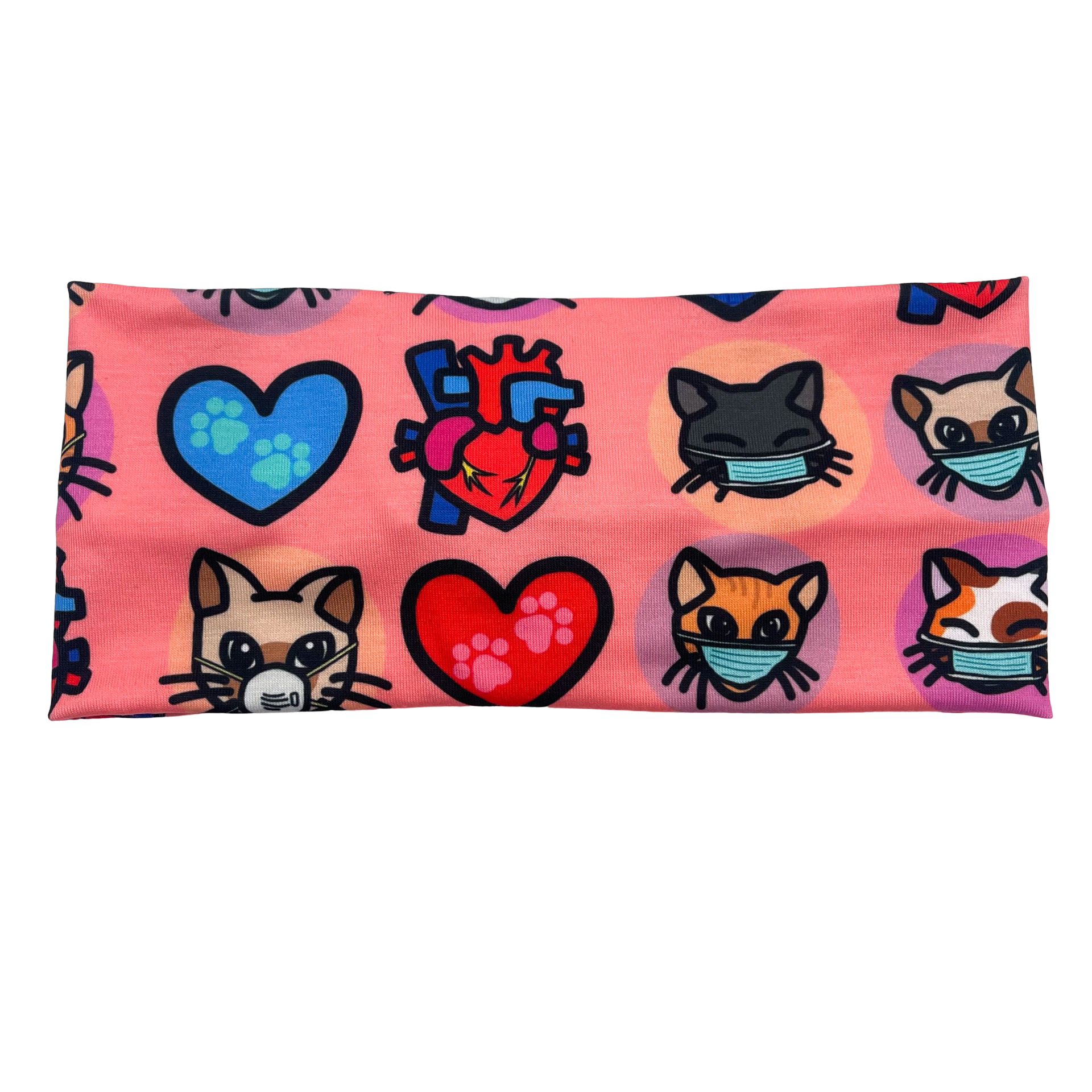 Cardiology Cats Headband