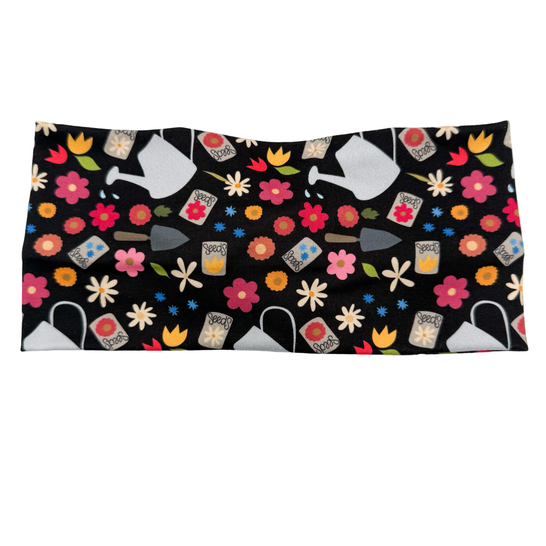 Floral Gardening Essentials - Black Headband