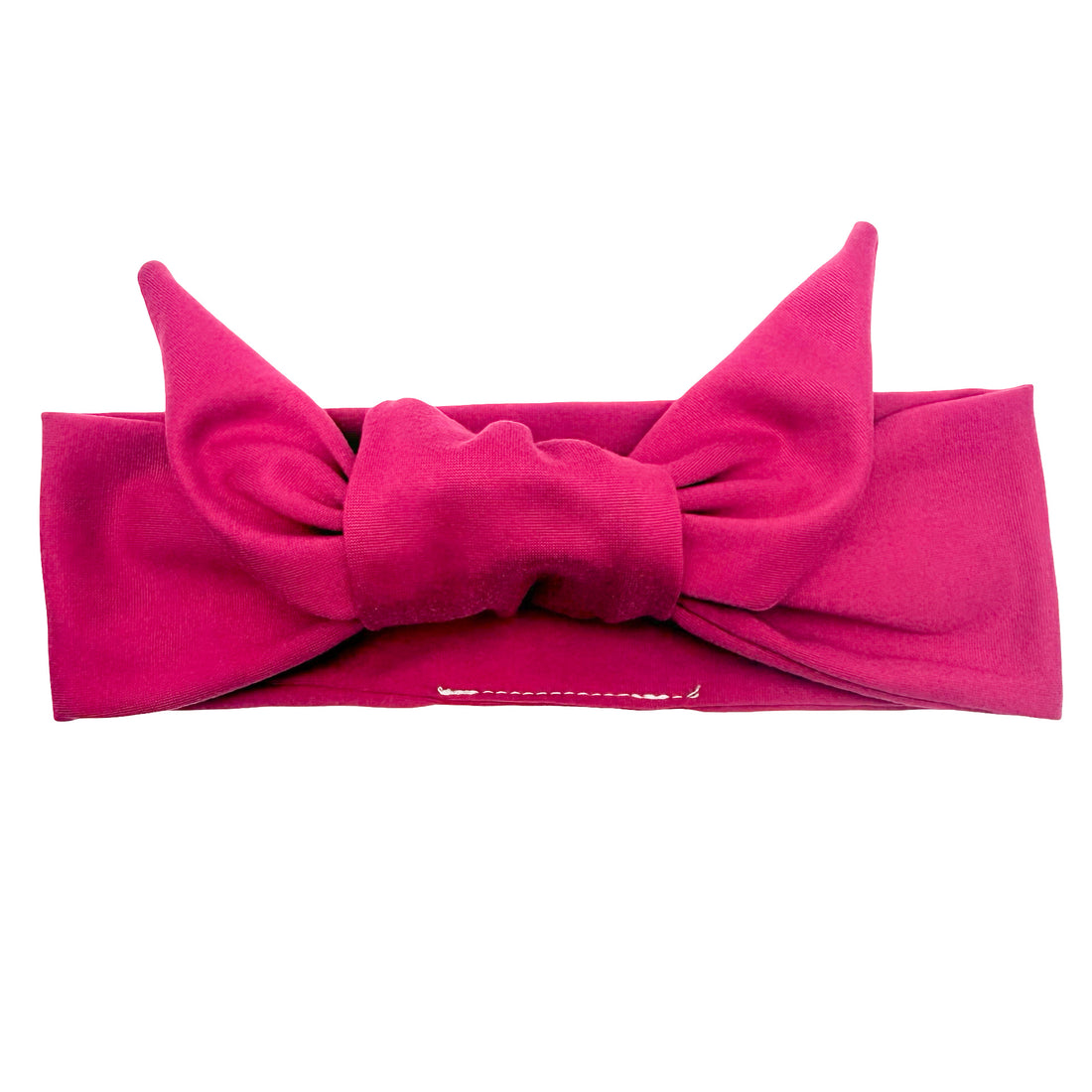 Dark Cherry Adjustable Tie Headband