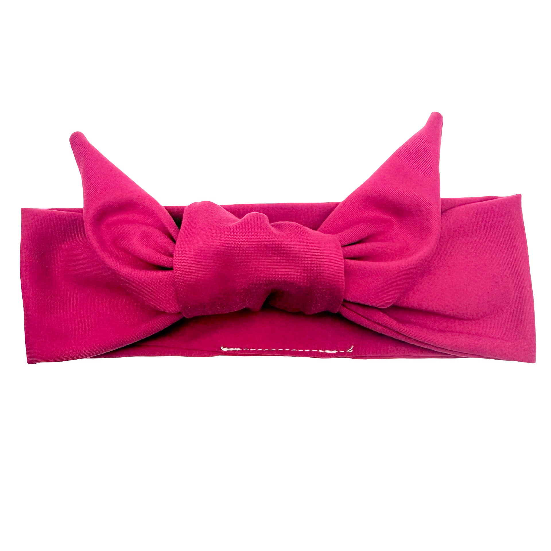 Dark Cherry Adjustable Tie Headband