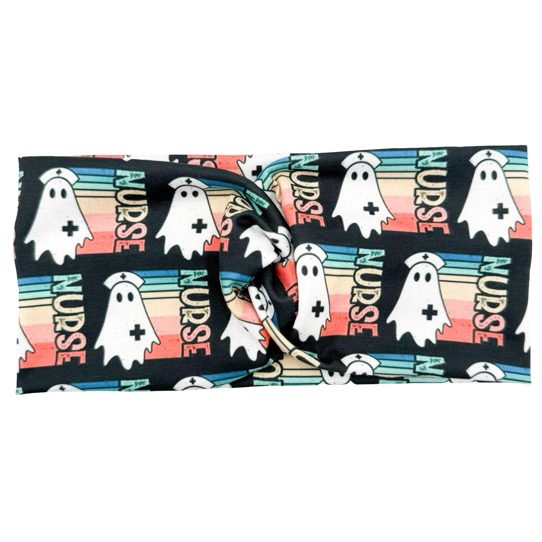 Colorful Nurse Ghost Headband