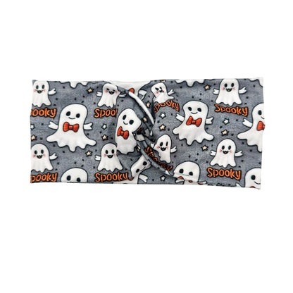 *Limited Edition* Spooky Ghost - Gray Headband