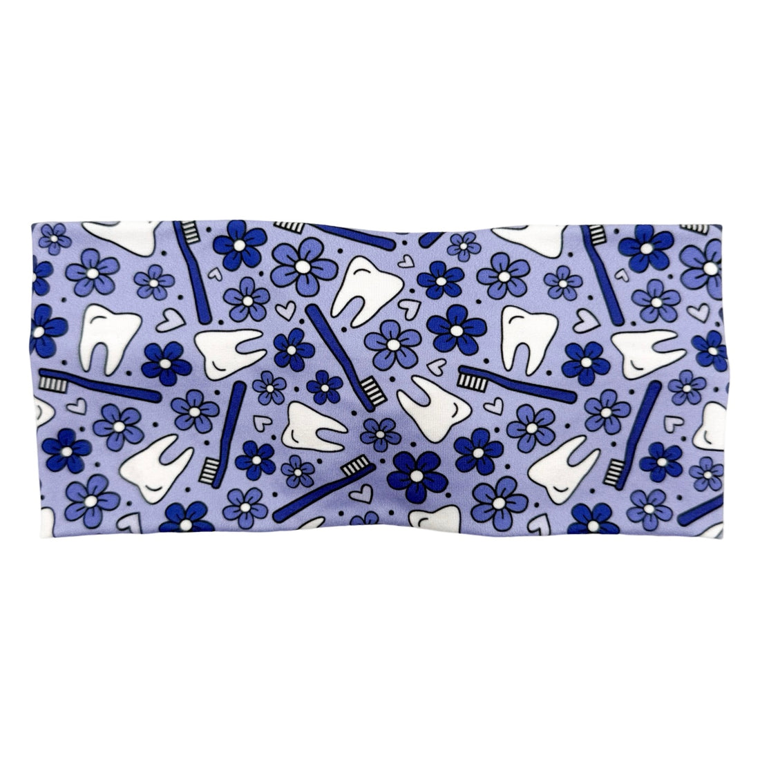 Floral Dental - Purple Headband