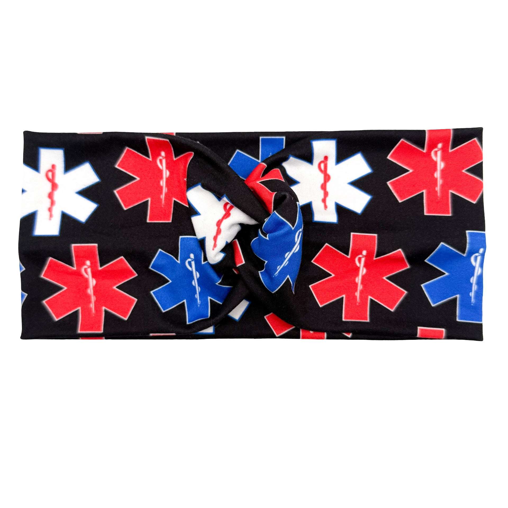 Red, White, &amp; Blue Star of Life Headband