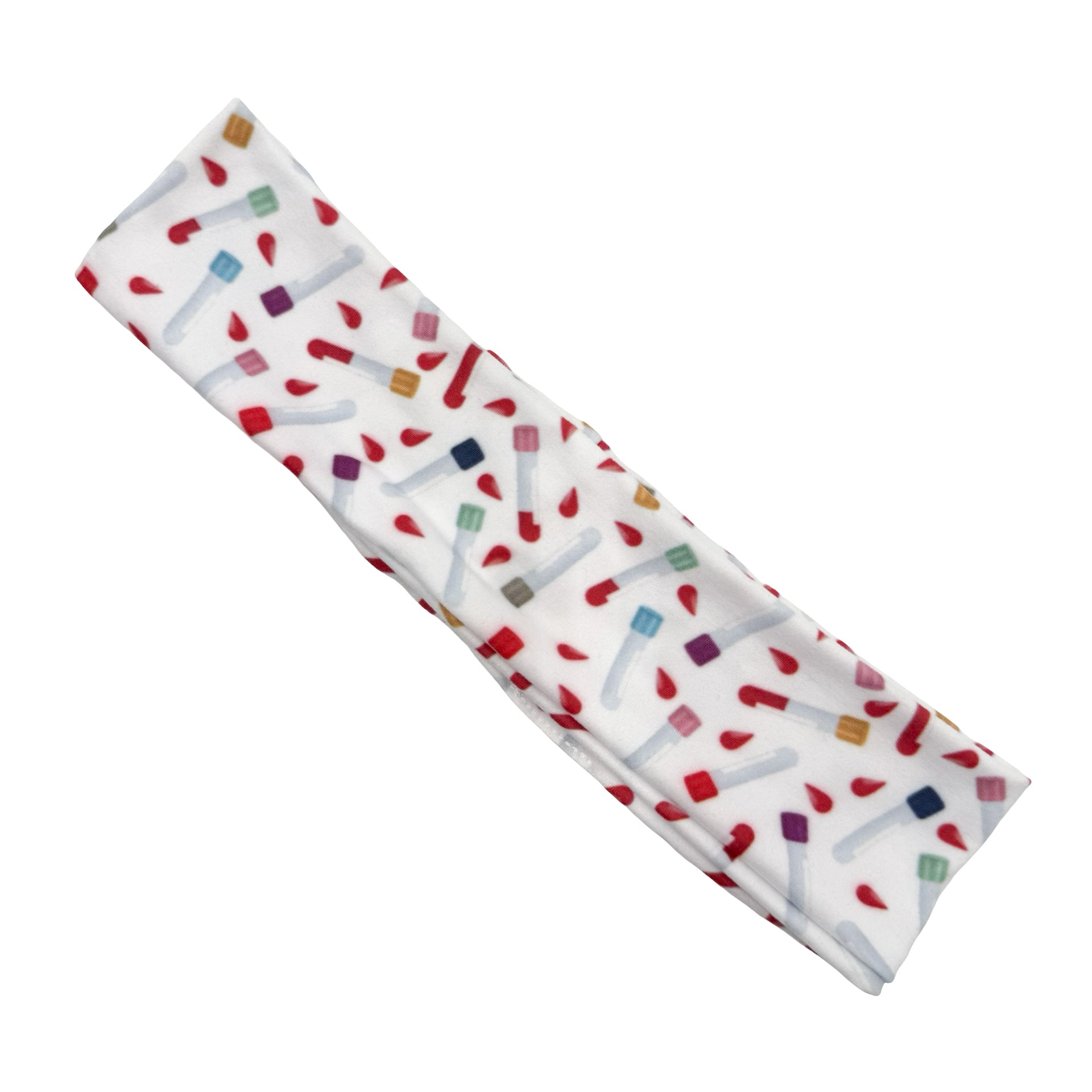 Blood Vials Athletic Headband