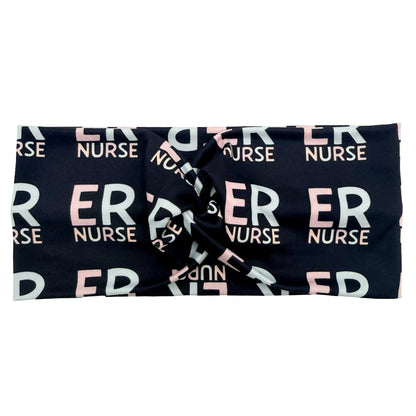 ER Nurse - Black Headband