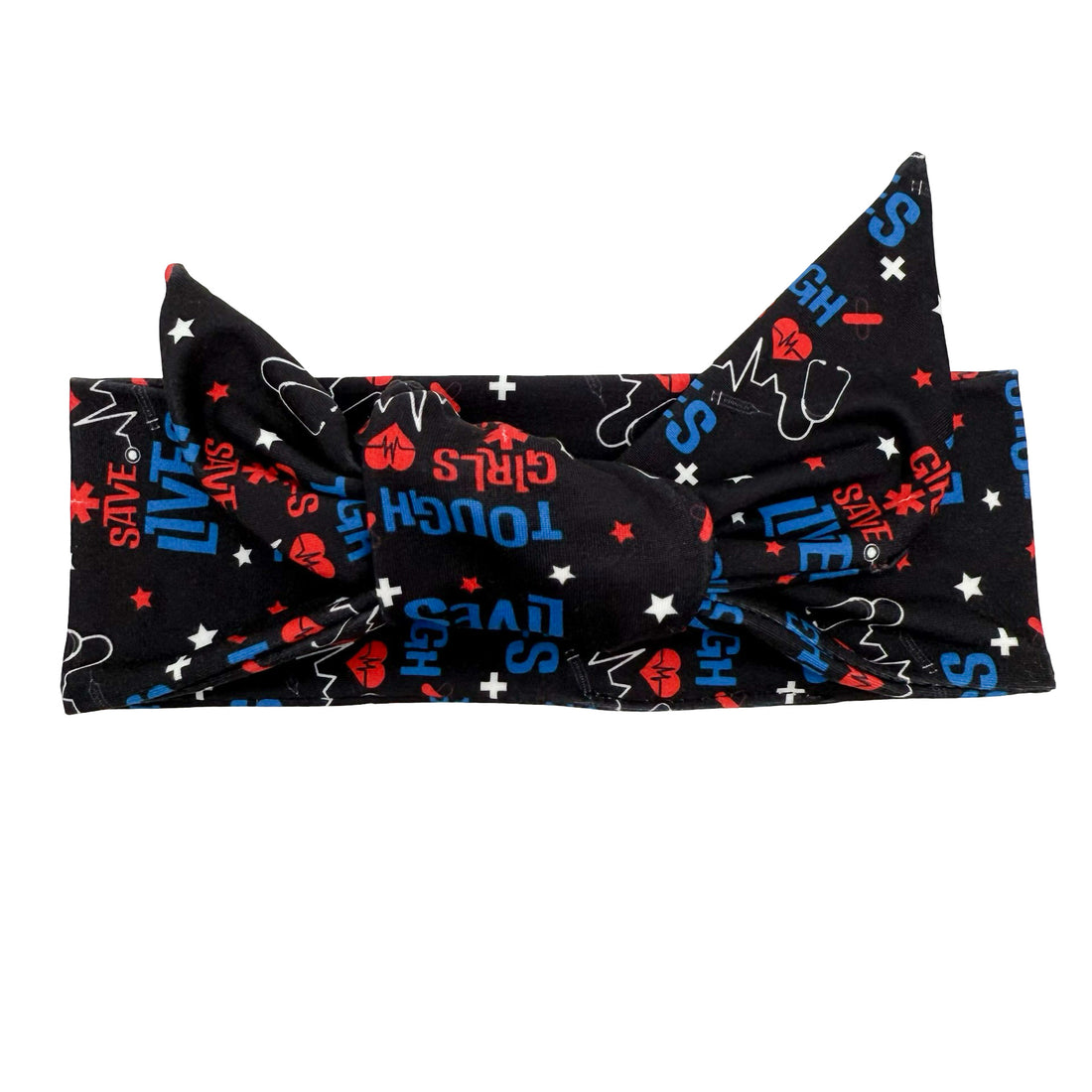 Tough Girls Save Lives - Adjustable Tie Headband