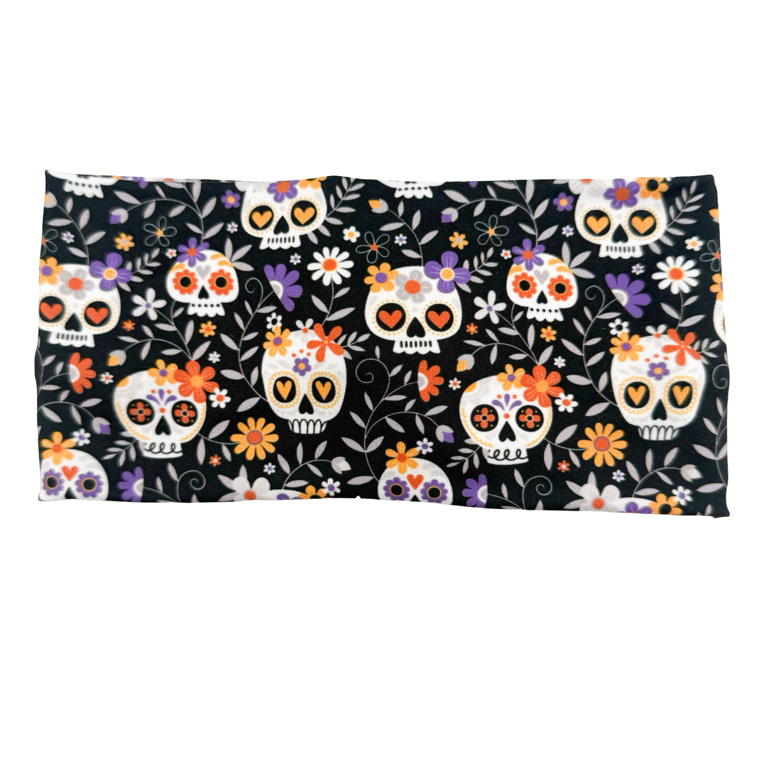 *Limited Edition* Floral Sugar Skulls - Black Headband