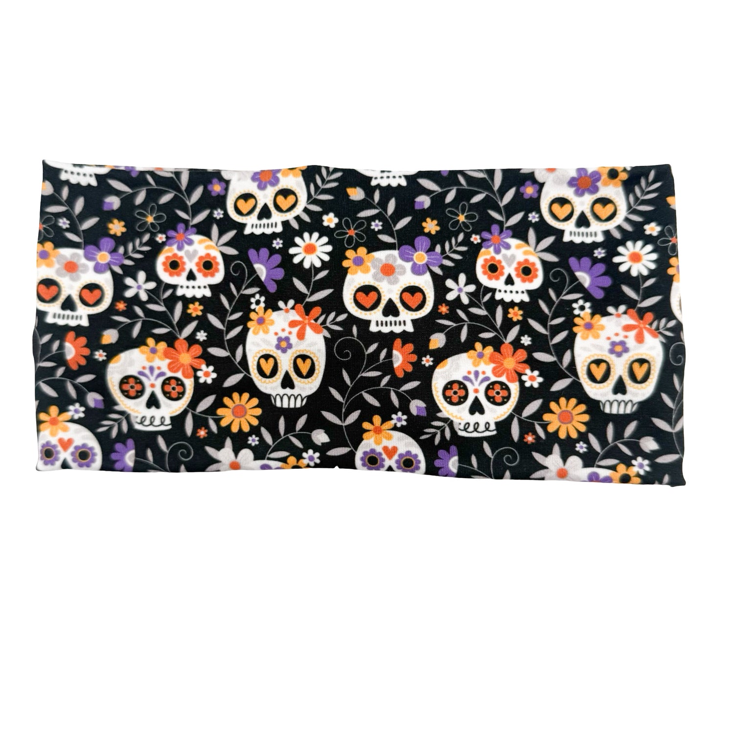 *Limited Edition* Floral Sugar Skulls - Black Headband