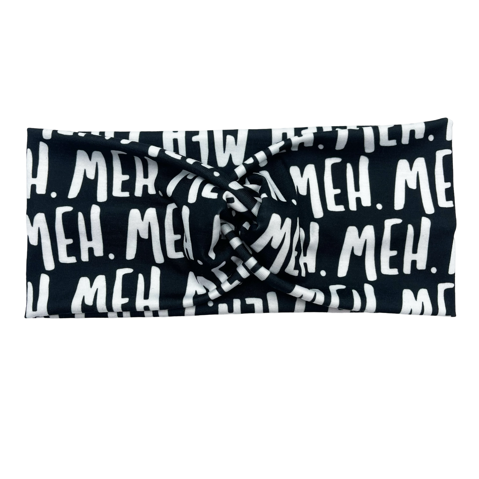 MEH. - Black Headband