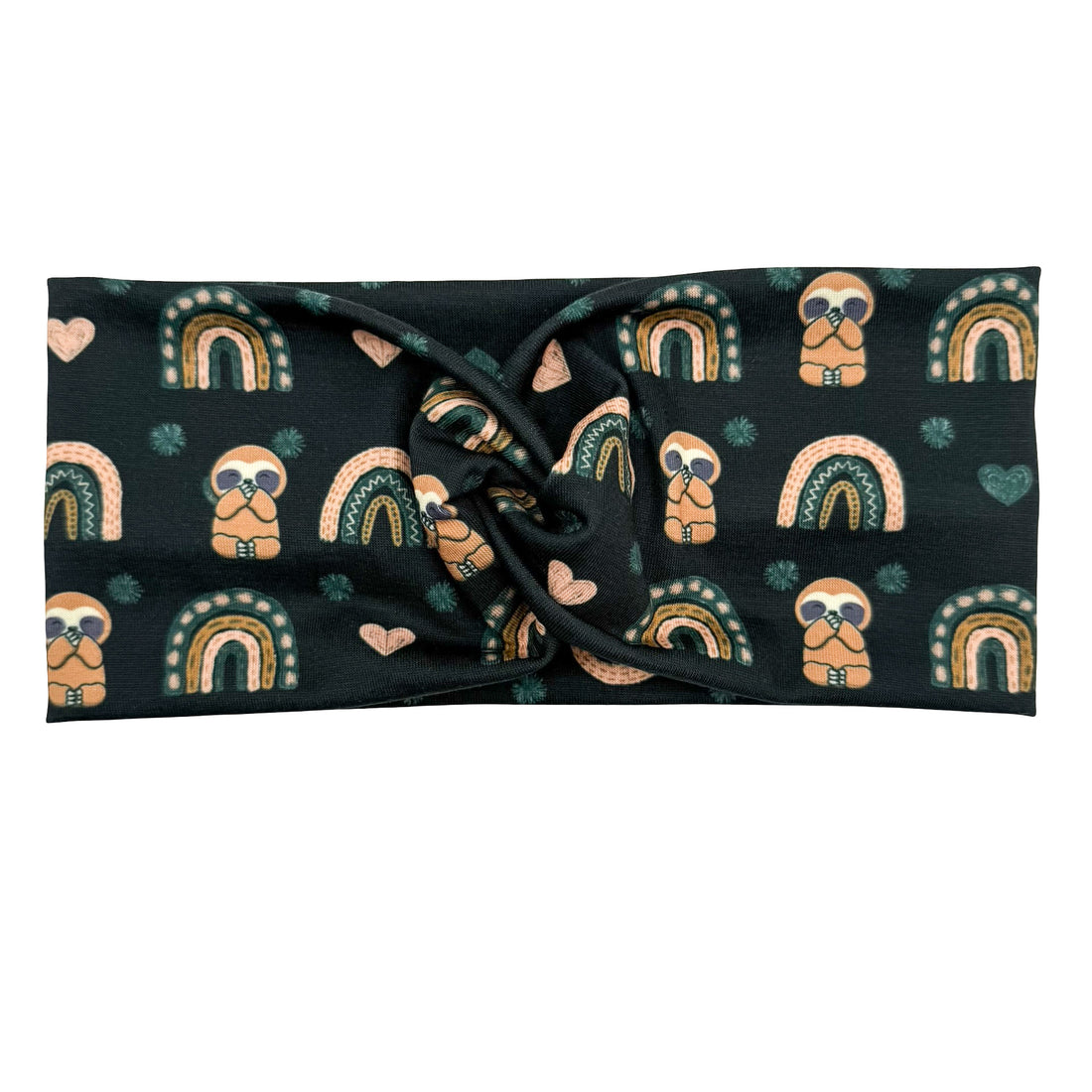 Rainbow Sloths Headband