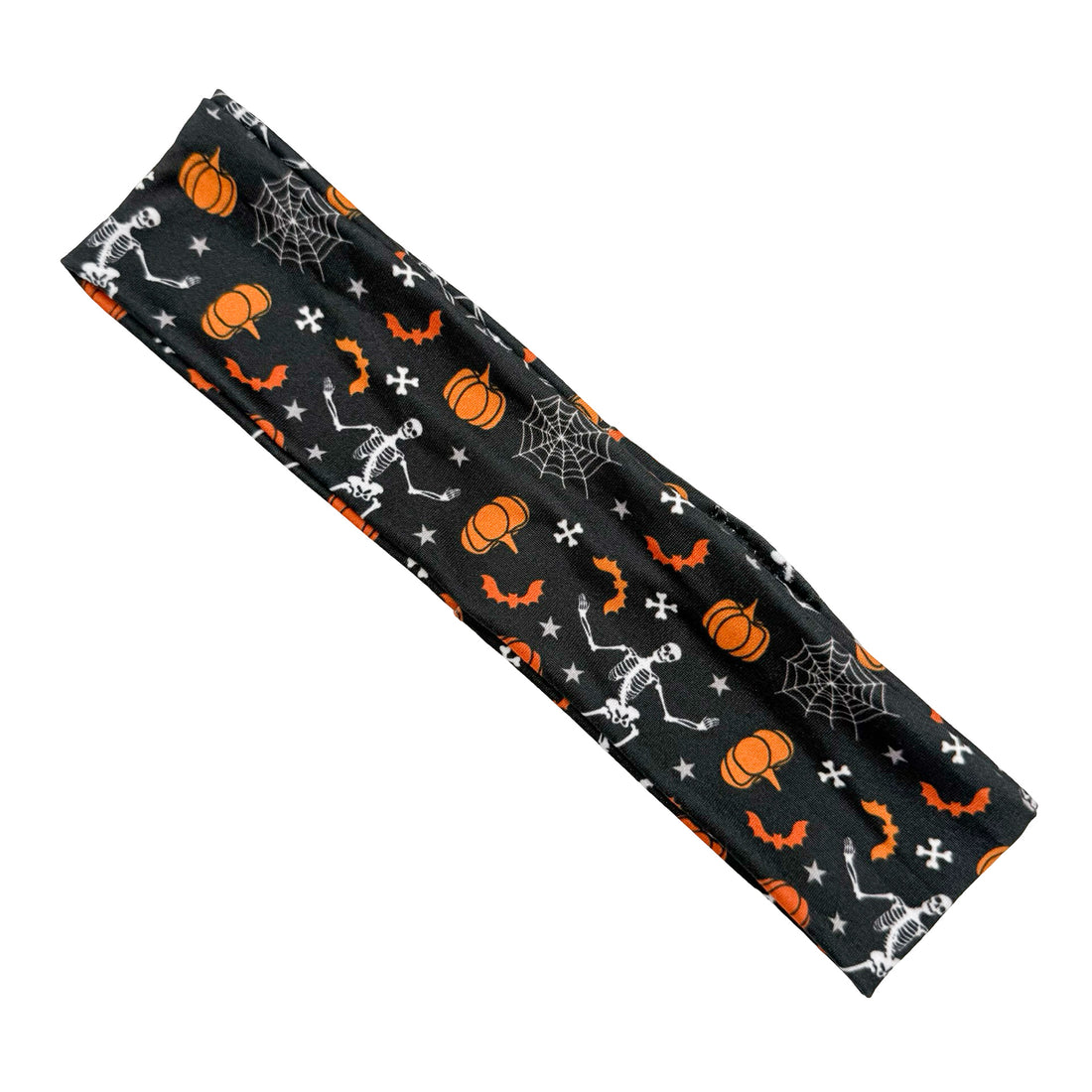 Fall Skeletons - Gray Athletic Headband