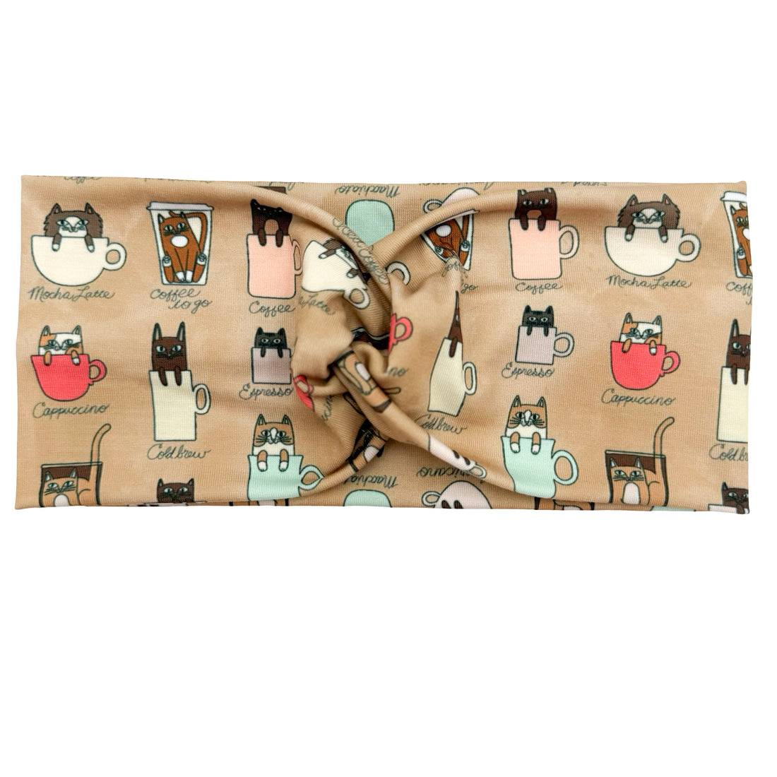 Cats &amp; Coffee Headband
