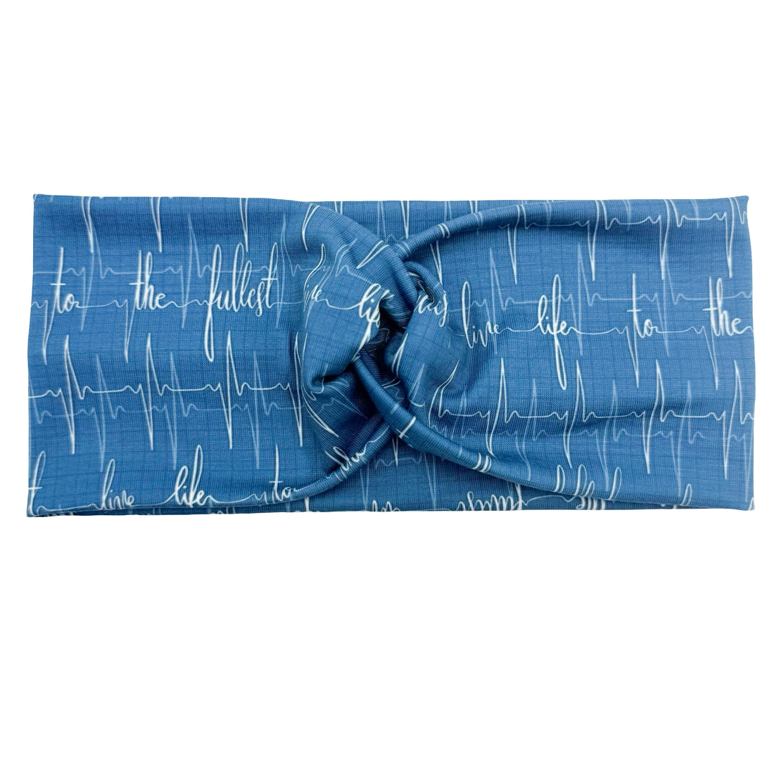 Live Life To The Fullest Heartbeat Headband